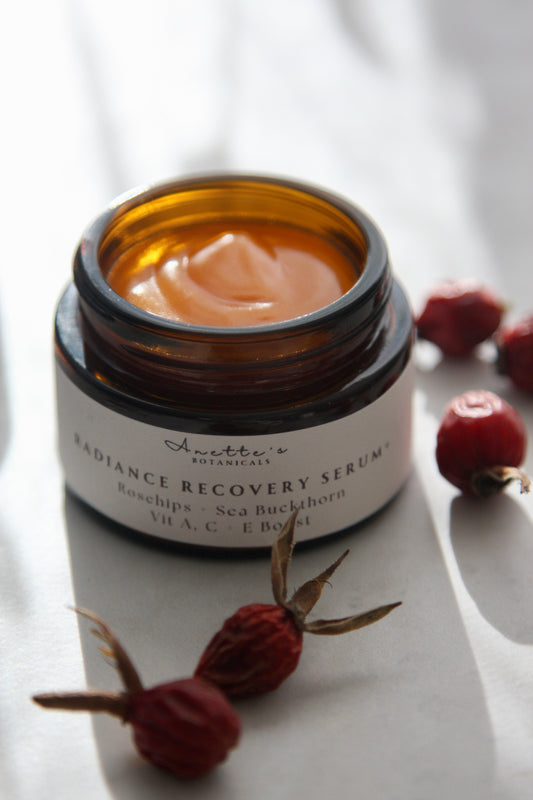 40+ Radiance Recovery Night Serum-Cream: Vit A, C + E Boost