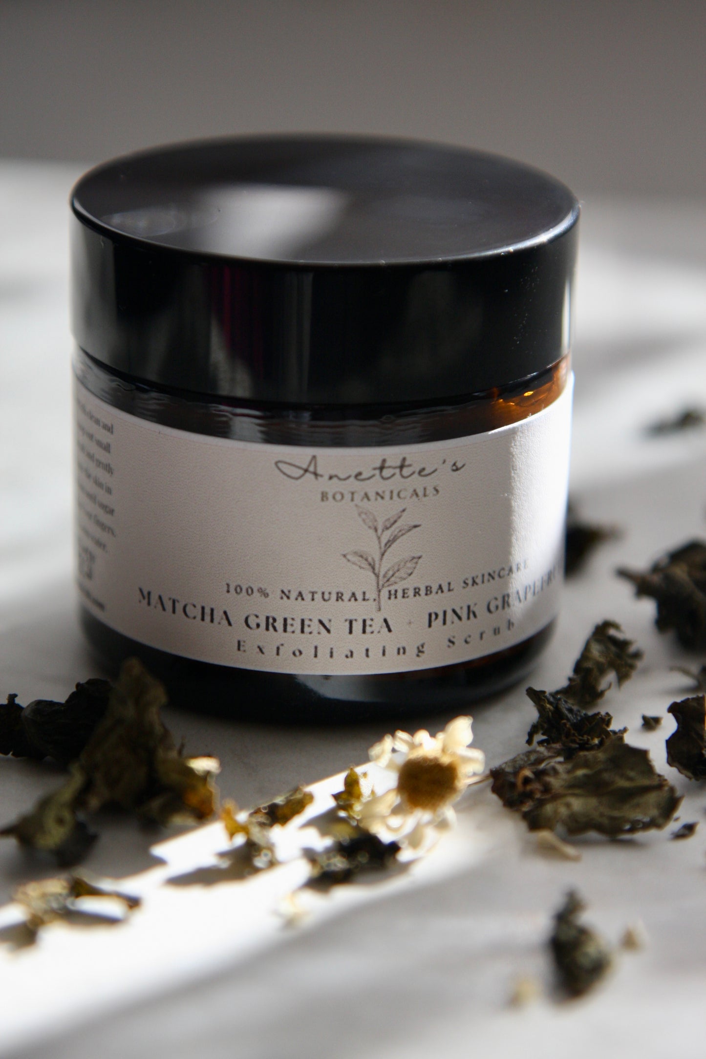 Matcha Green Tea + Pink Grapefruit Scrub