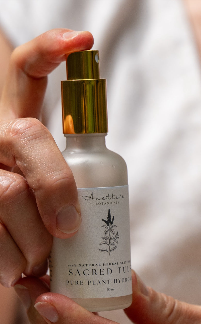 Pure Holy Basil (Tulsi) Hydrosol - Facial Tonic