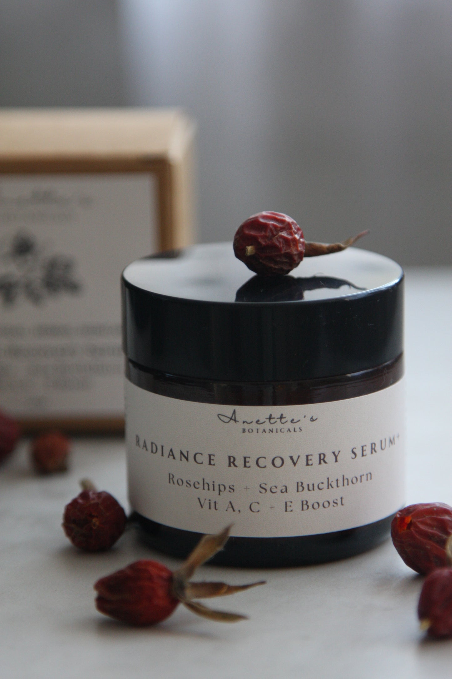 40+ Radiance Recovery Night Serum-Cream: Vit A, C + E Boost