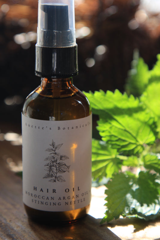 Moroccan Argan Hair Oil w/ Stinging Nettle