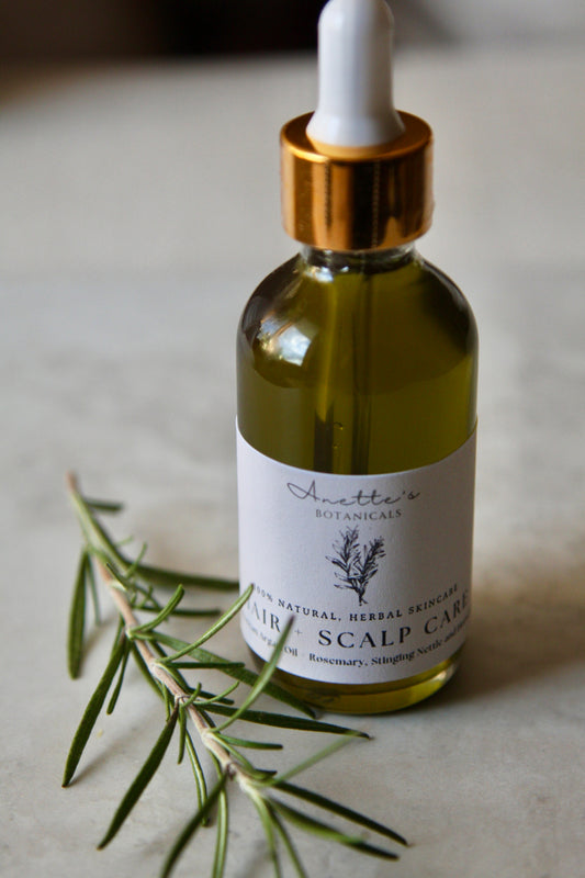 Hair Strengthening & Scalp Soothing - Rosemary, Nettles & Horsetail Herbs