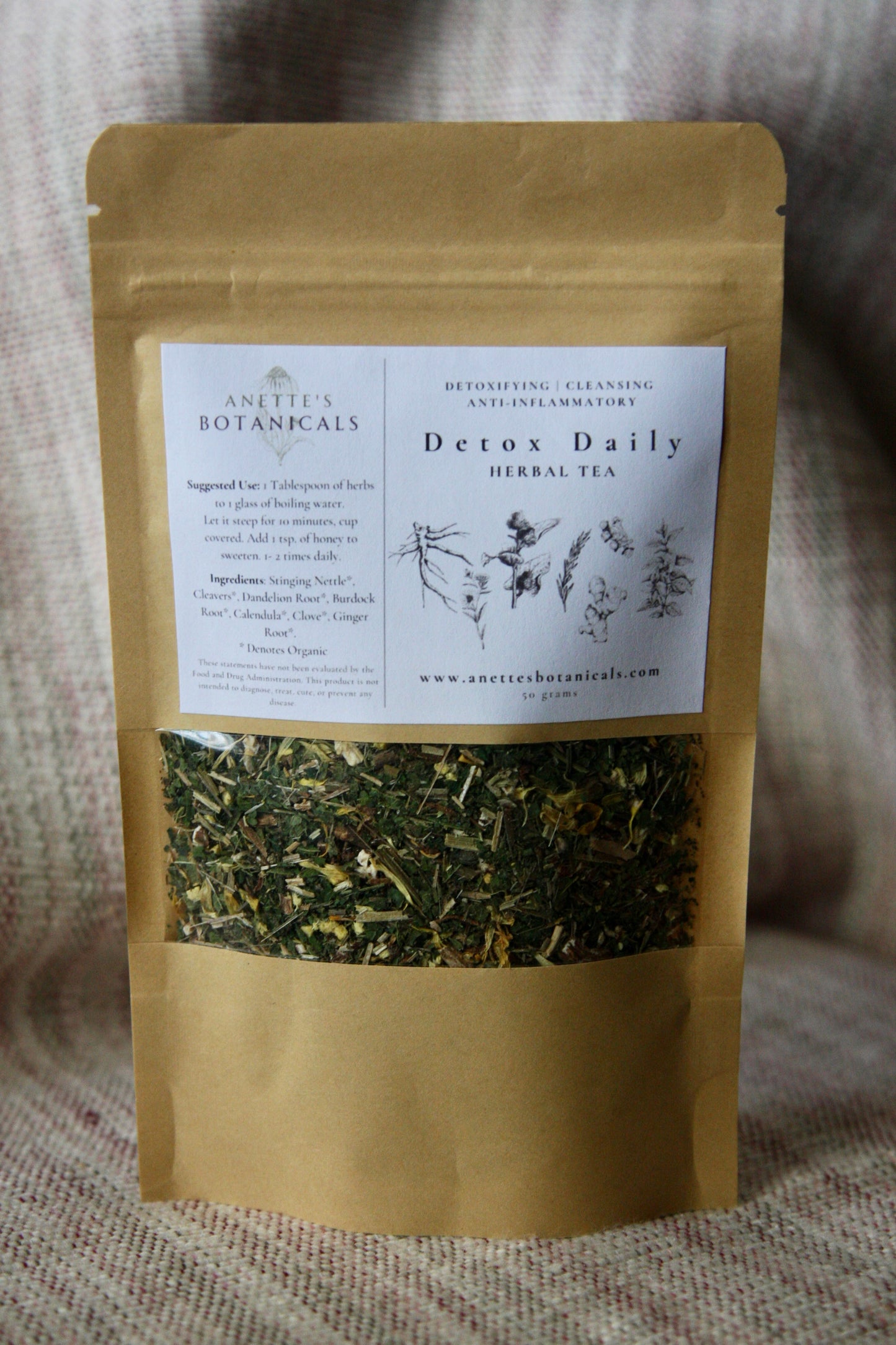 Detox Daily Tea - Cleansing, Detoxing, Anti-Inflammatory