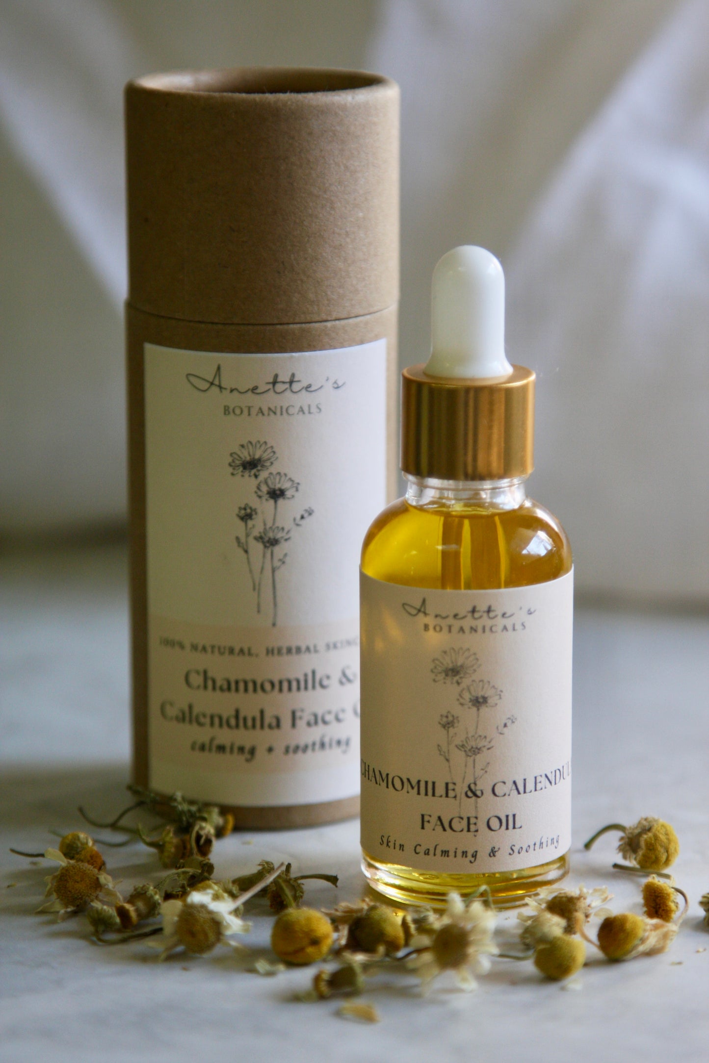 Soothing Chamomile and Calendula Face Oil