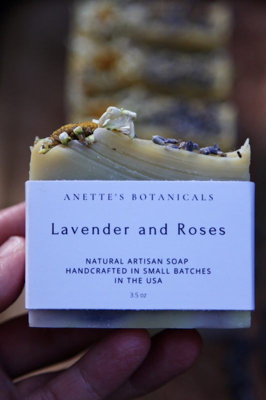 Lavender and Rose Soap Bar