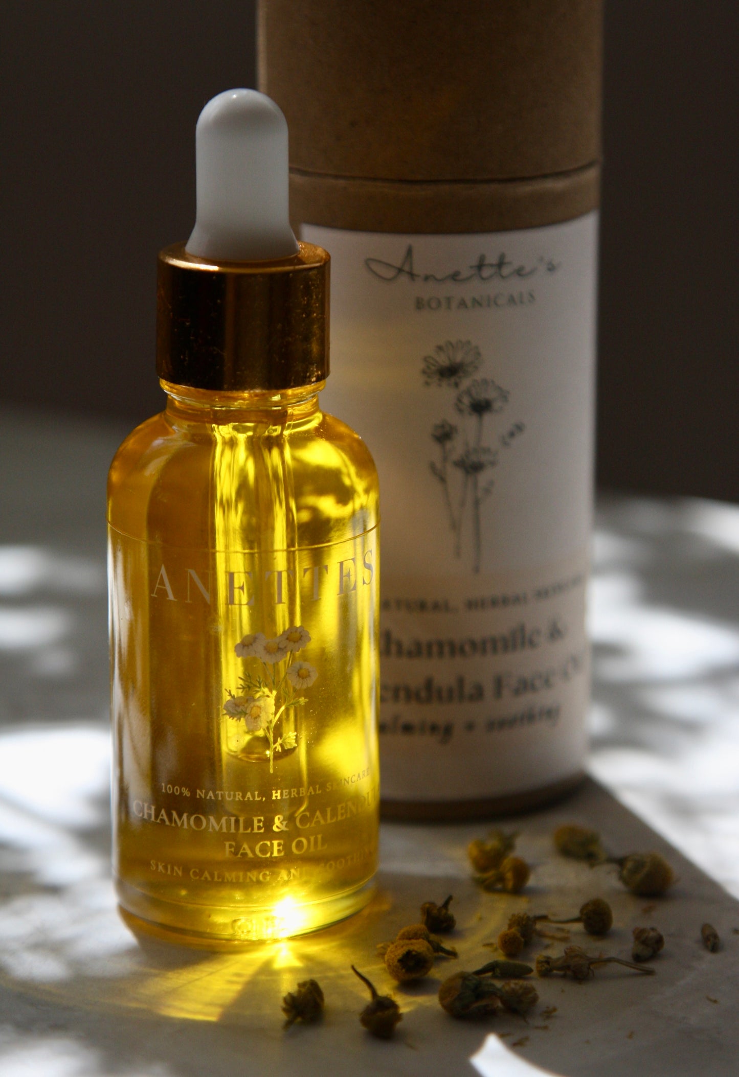 Soothing Chamomile and Calendula Face Oil