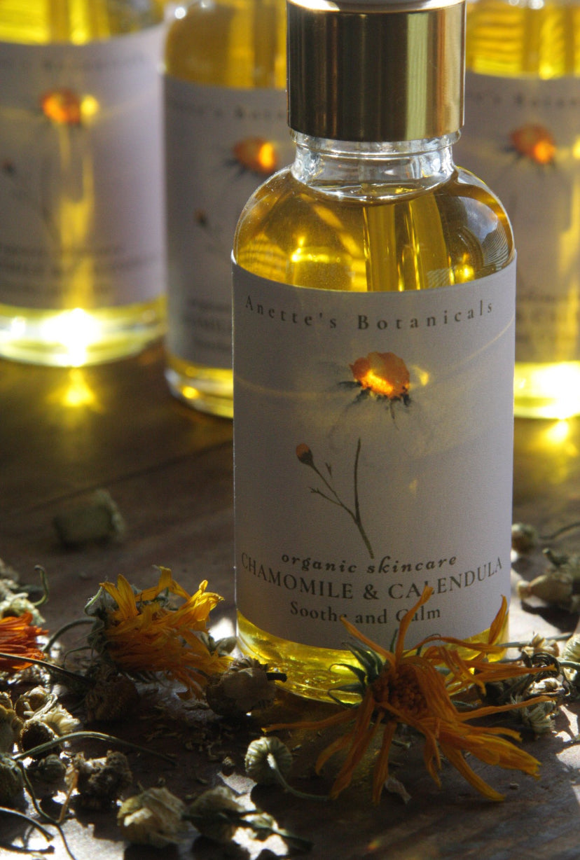 Soothing Chamomile and Calendula Face Oil