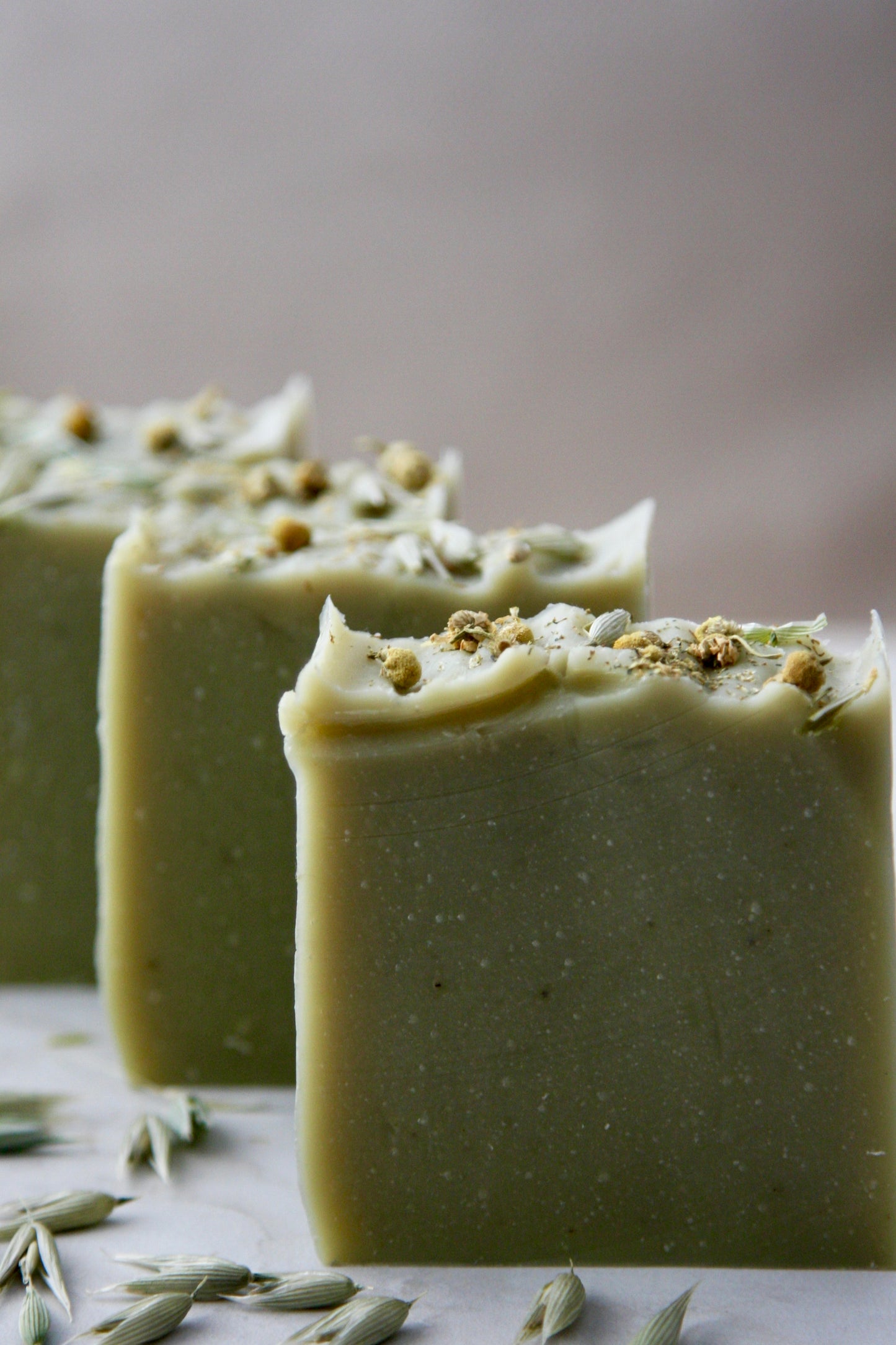 Oats Grass & Green Clay Soap Bar