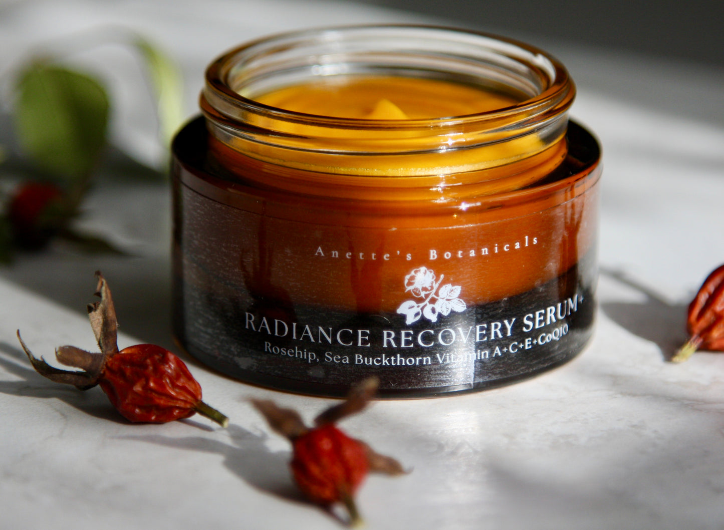 Radiance Recovery Firming Night Serum-Cream: Vit A, C, E + CoQ10