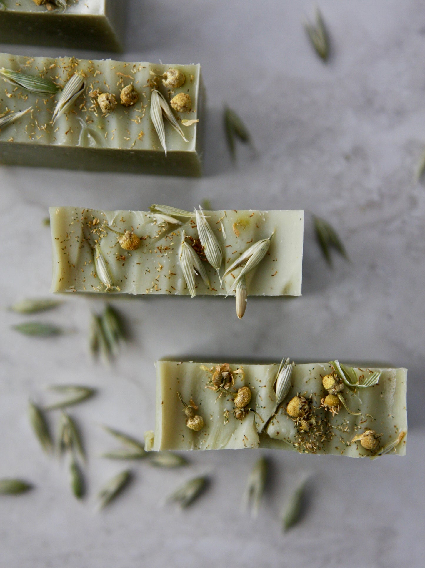 Oats Grass & Green Clay Soap Bar