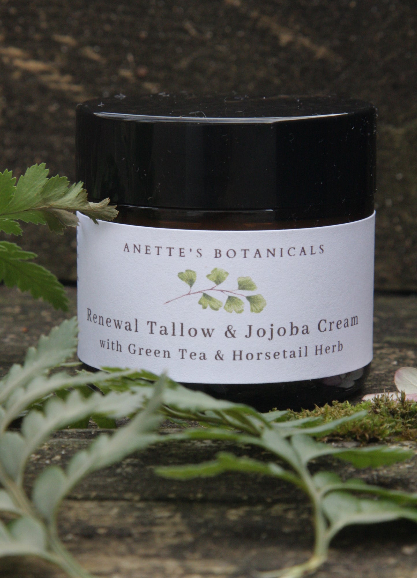 Renewal Tallow & Jojoba Cream w/ Green Tea and Horsetail Herb Essence
